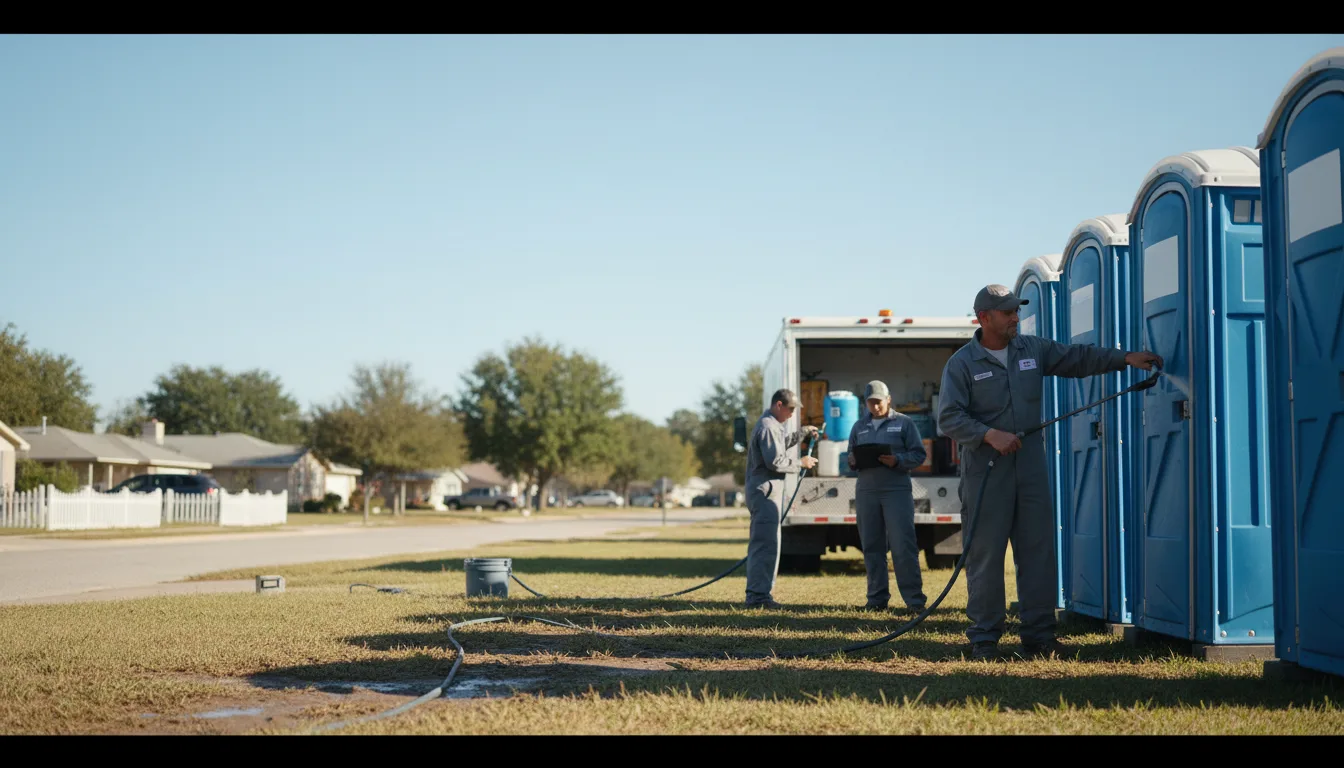 Long-Term Portable Toilet Rental in Kenedy, TX near me